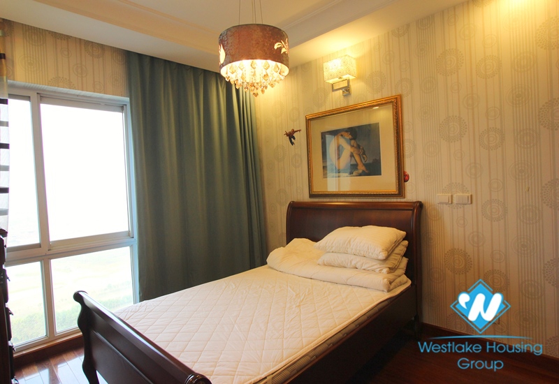 Luxury spacious apartment for rent in Ciputra, Tay Ho, Hanoi